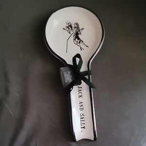 Rae Dunn X Nightmare Before Christmas Jack and Sally Spoon Rest